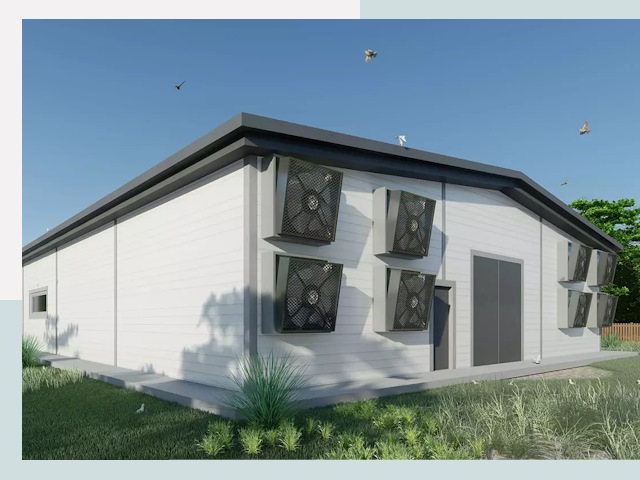 Строительство птичников в Полысаеве