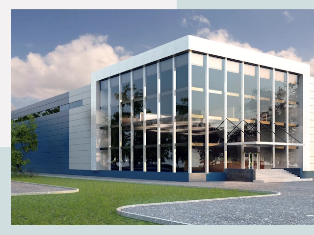 Торговые здания в Полысаеве