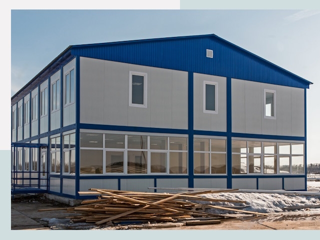 Строительство магазинов в Полысаеве