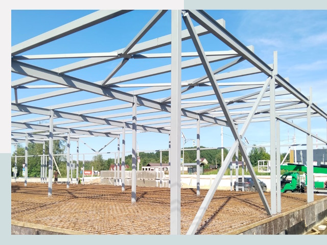 Строительство рынков в Полысаеве