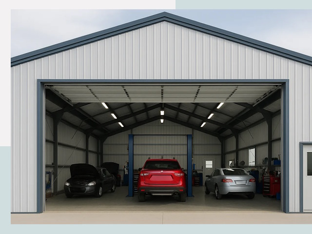 Ангары из сэндвич панелей от 617 руб. в Полысаево