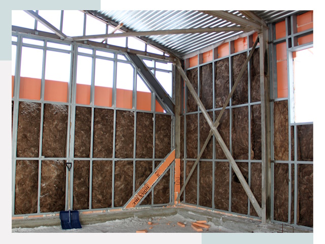 Утепленные ангары в Полысаеве