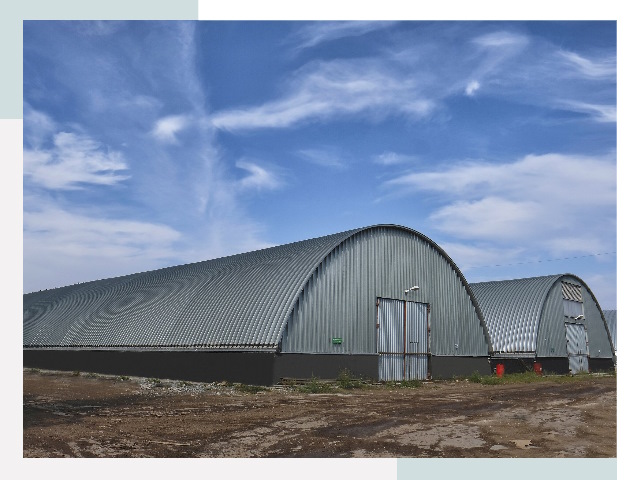 Сборные ангары в Полысаеве