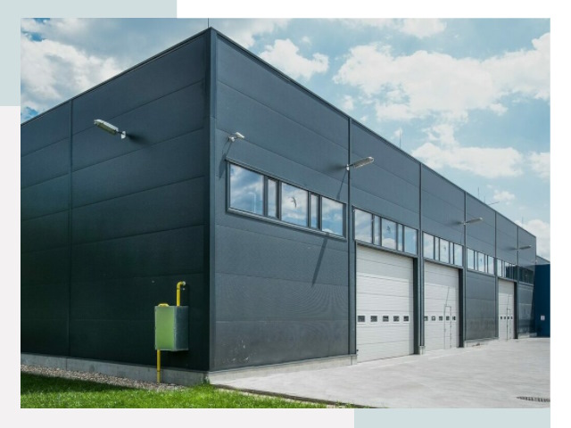Модульные ангары в Полысаеве