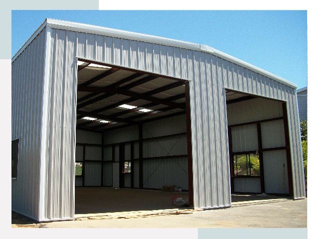 Легковозводимые ангары в Полысаеве