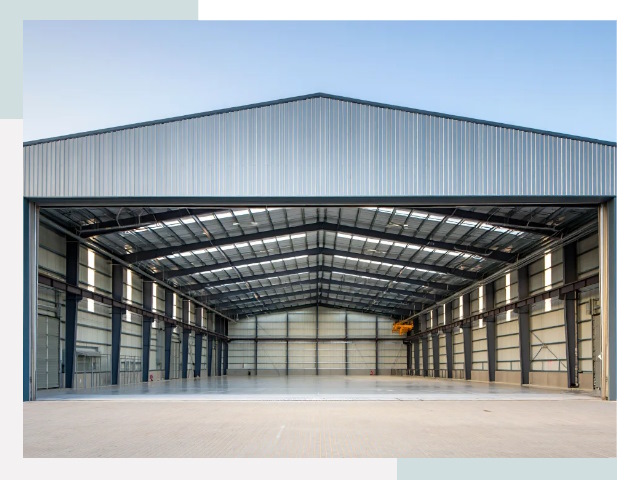 Большие ангары в Полысаеве