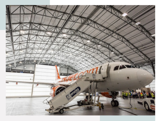 Авиационные ангары в Полысаеве