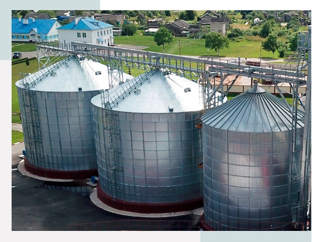 Металлические силосы в Полысаеве