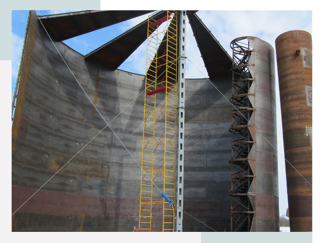 Строительство резервуаров в Полысаеве