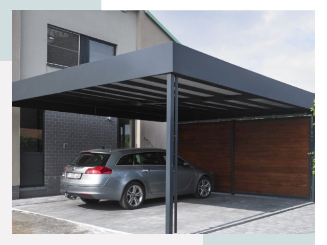 Металлические навесы в Полысаеве