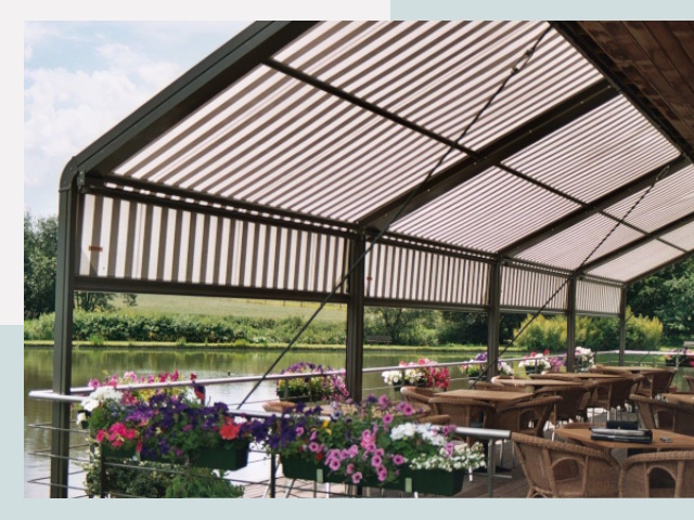 Элегантные навесы для кафе от 617 руб в Полысаево