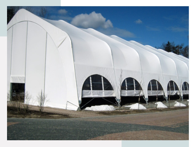 Каркасно-тентовые сооружения в Полысаеве