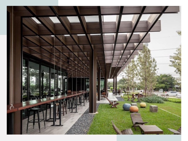 Летние веранды для кафе в Полысаеве