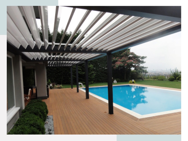 Перголы в Полысаеве