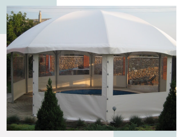 Тентовые павильоны в Полысаеве