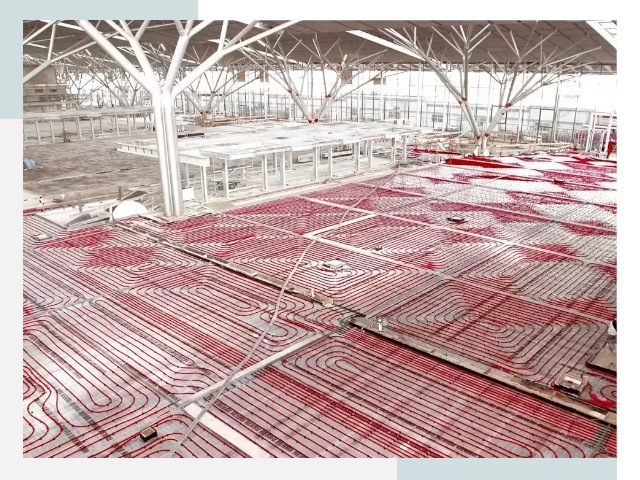 Отопление ангаров в Полысаеве