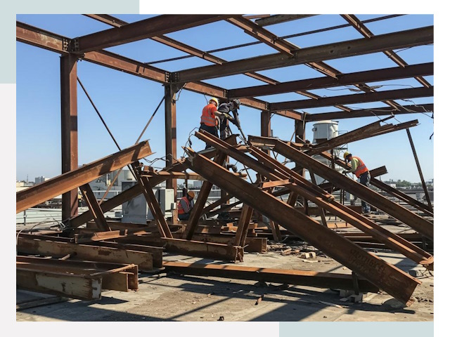 Демонтаж металлоконструкций в Полысаеве от 617 руб.