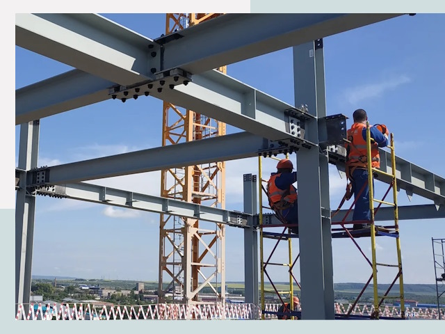 Монтаж металлоконструкций в Полысаеве