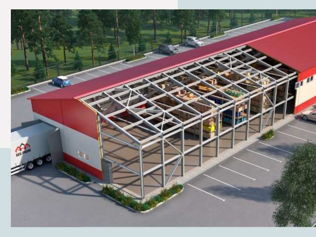 Проектирование ангаров в Полысаеве от 617 руб.