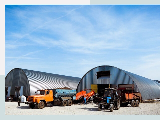 Ангары для спецтехники в Полысаеве