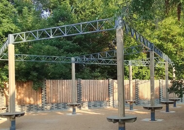 Терраса из металлоконструкций под ключ, проектирование, изготовление и монтаж от СтальСтрой-Плс